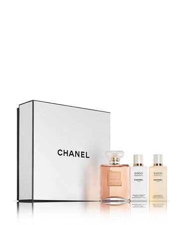 coco chanel perfume box set|macy's Chanel coco mademoiselle set.